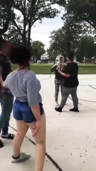 Well She Thought Her Hoody Will Save Her