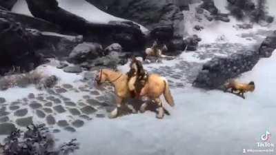 Wandering knight goes wee. alternate title: 