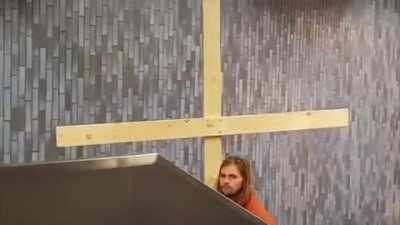 Jesus Take The Escalator