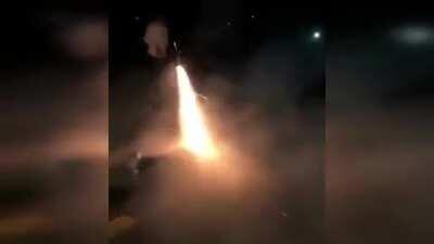 WCGW Clenching your butt while shooting a firework