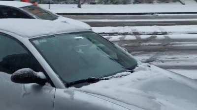 I guess cars can be pedestrians too. Or at least want to.