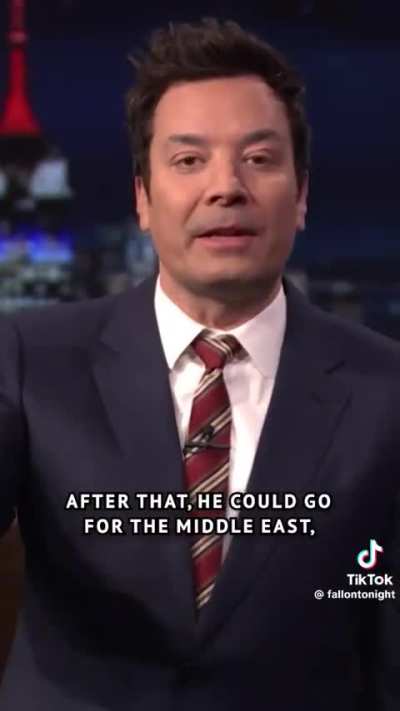 Jimmy Fallon “Breaks Down” Trump's Foreign Policy