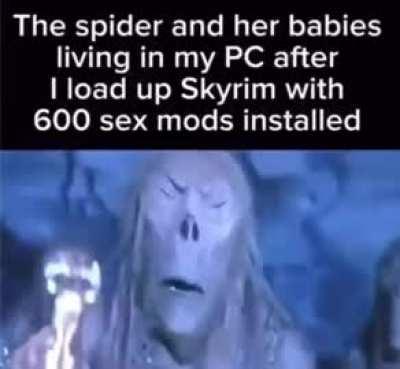 Poor spider babies