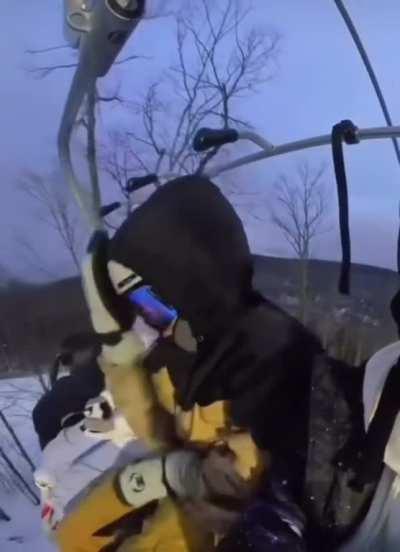 to snowboard in peace.