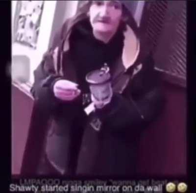 When they ask Bruce what he rep