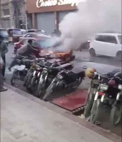 Не можете победить огонь? - используйте стул.