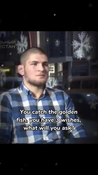 Why is khabib always like this🤣