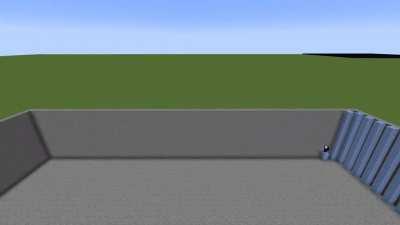 You can fill huge areas with water source blocks in no time using ice