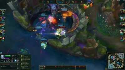 Enemy botlane gives me baron on a silver platter