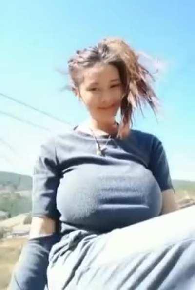 Busty asian