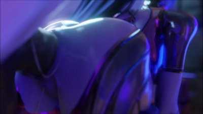 Widowmaker's rooftop pounding (theBartender) [Overwatch]