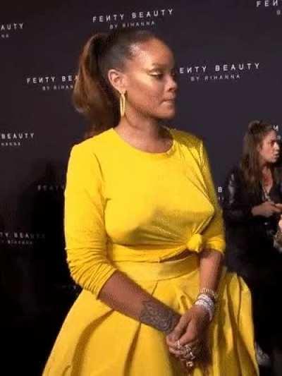 Rihanna catwalk in 2017