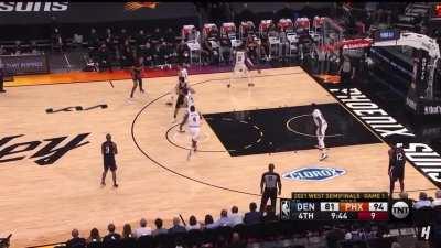 [Highlight] Chris Paul does it all in the 4th quarter to close out the Nuggets in Game 1!