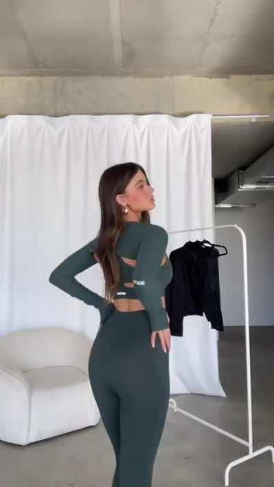 Trying on some activewear