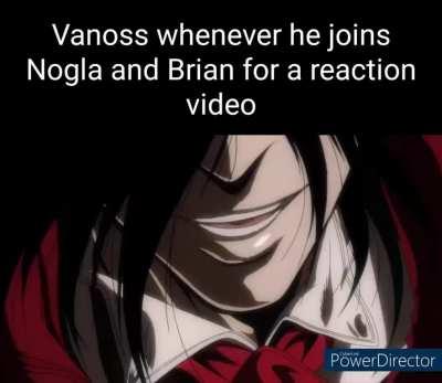 Evan's usual opening line to the Irish lads