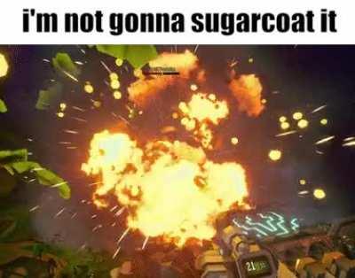 rocket barrage funny moment