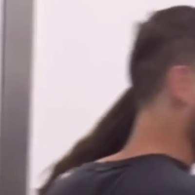 Shane anytime he sees the farmer walking toward him