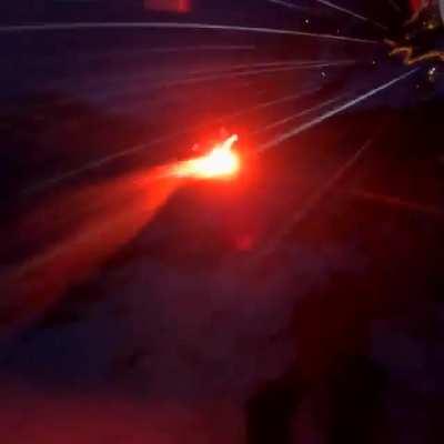 This camera man has some great control of his camera perspective.