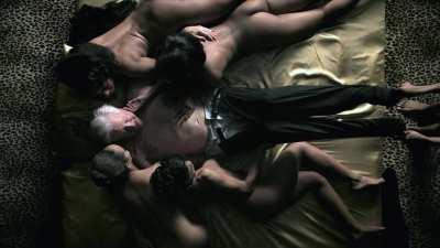 Andrea Michelle Kelly, Sadeeah (Elise) Bunch, Karmyn (Nicole) Moton, Jade Cayne & Nefertari Green in in Godfather of Harlem [S2E5-2021]