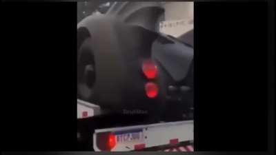 Joker stole the batmobile!!!