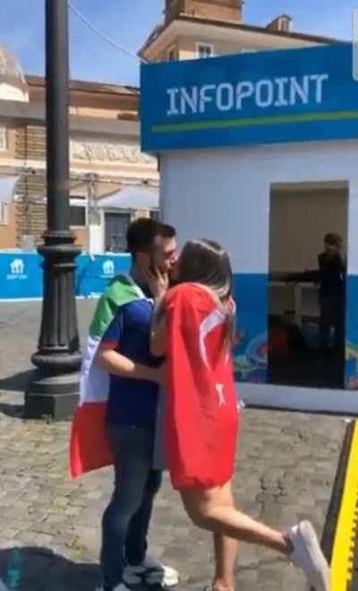 İtalyanlar maçtan sonra da gol atmaya devam etti...