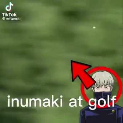 Didn't know inumaki is into golf