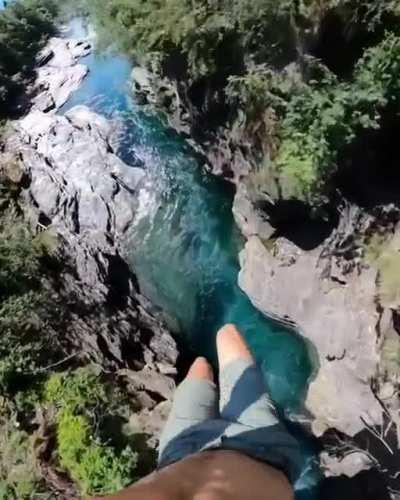 HMRB while I make this crazy jump off of a bridge.