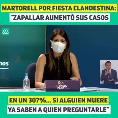 Subsecretaria Martorell ante aumento de casos en Zapallar