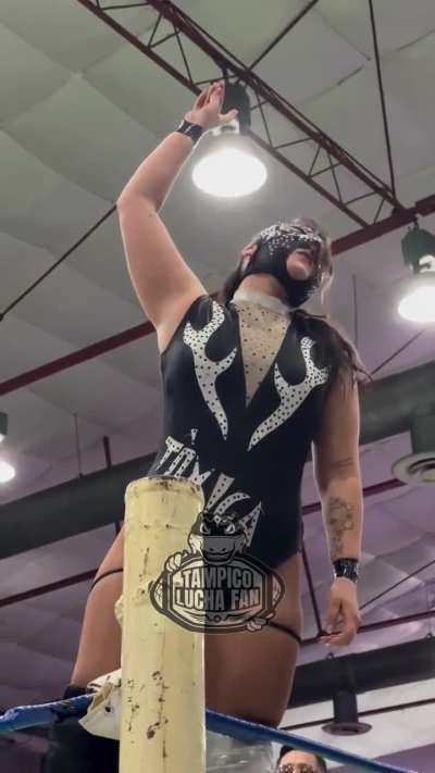 Lady Maravilla making her entrance yesterday 9/20/25