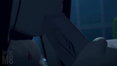 Tsuyu Blowjob (Greatm8) [My Hero Academia]