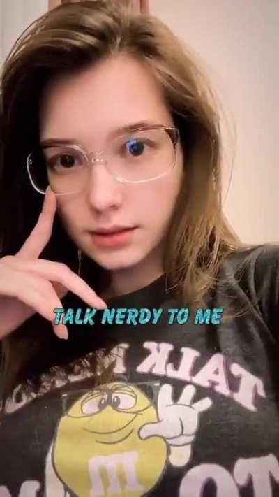 Anastasia Cebulska - Black Top and Glasses