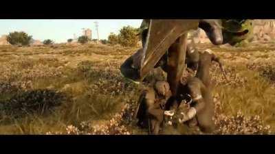 Teamlink against Iron Giant