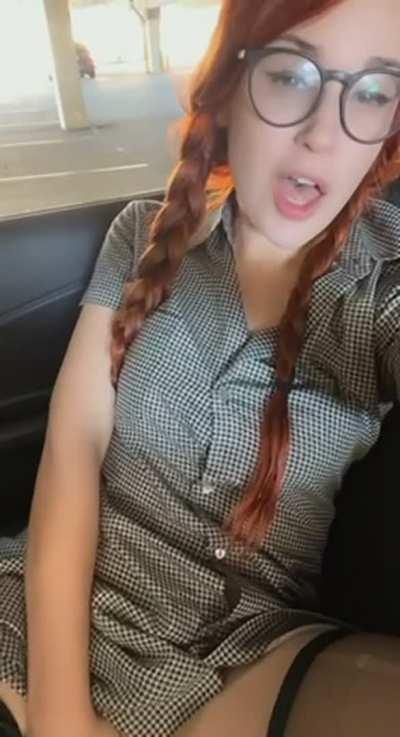 If only the guy in the truck had known what was going on.