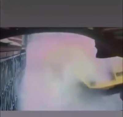 Armored truck crashes into a business and a parked motorcycle