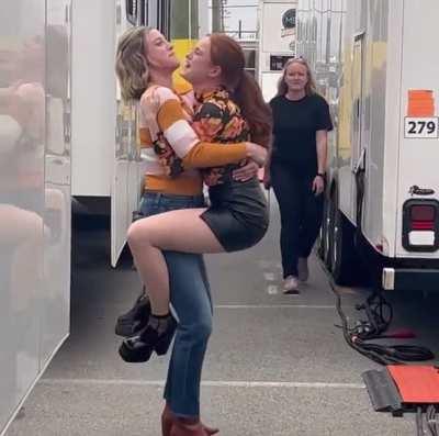 Madelaine: If I was gay how would you fuck me with no dick?!. Lili: