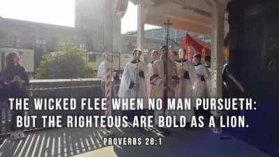 Always stand with Jesus. And the homies.