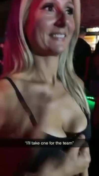 HMC while Mom takes one for the team