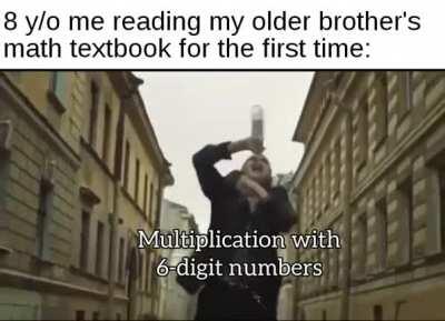 The pain has only just begun, little one