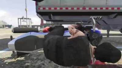 Someone said I couldn’t grind under a white trailer (they are lower to the ground) so here’s 10 with a backflip :)