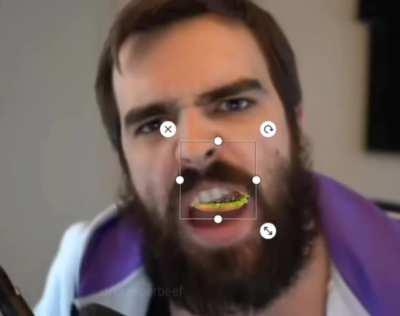 Feeding Matto a Burger