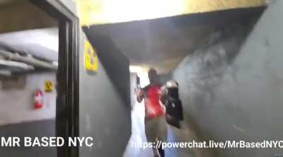 Josh charges Based screaming RUN and STOP, scaring Based (Hallucination from withdrawals??)