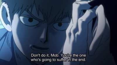 It is okay to run away.