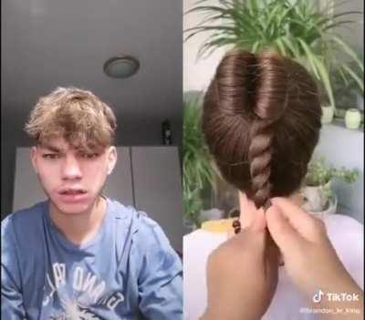 The facial expressions