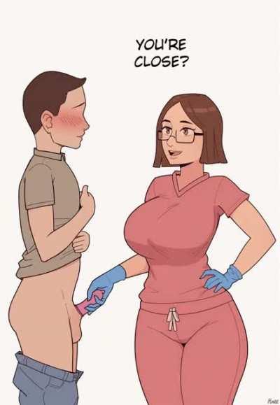 Nurse Giving HandJob!
