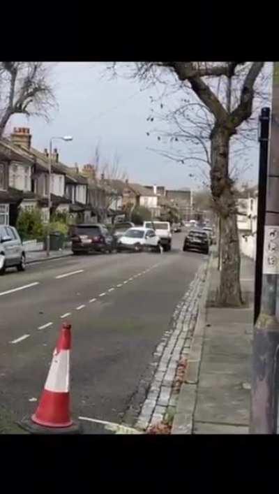 His last day on the job!