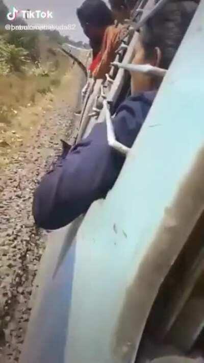 This is why train is Not a good choice for show-off !