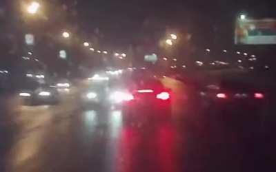 Russia: 2 car accident