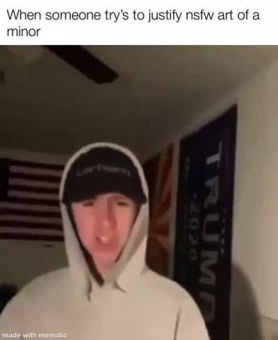 Really though it is sad that people try to justify it yeah they don’t exist but still they are a child