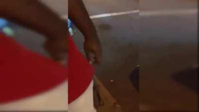 MMA fighter John Hernholm gets accosted by a drunk whose brain will never be the same.