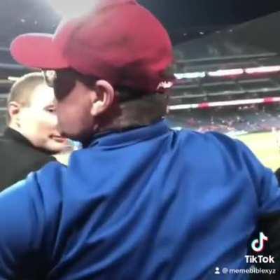 To stop a dude from smoking.